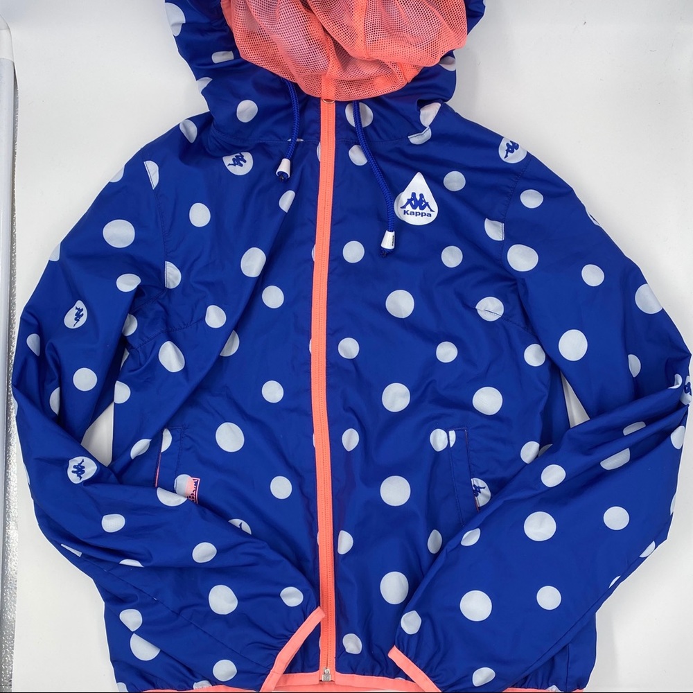 NEW Polka dot Kappa windbreaker
